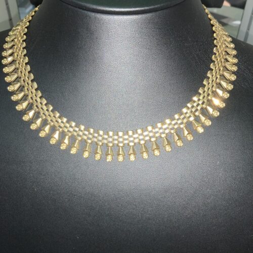 S1141 Collier 18 Kt. 38,63g. Vintange