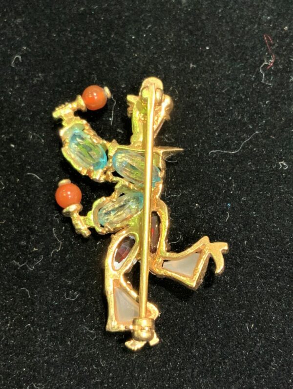 S1123 Brosche Samba Tänzer – Bild 2