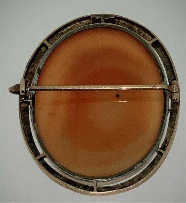 S1032 Brosche Kamee um1900 – Bild 2