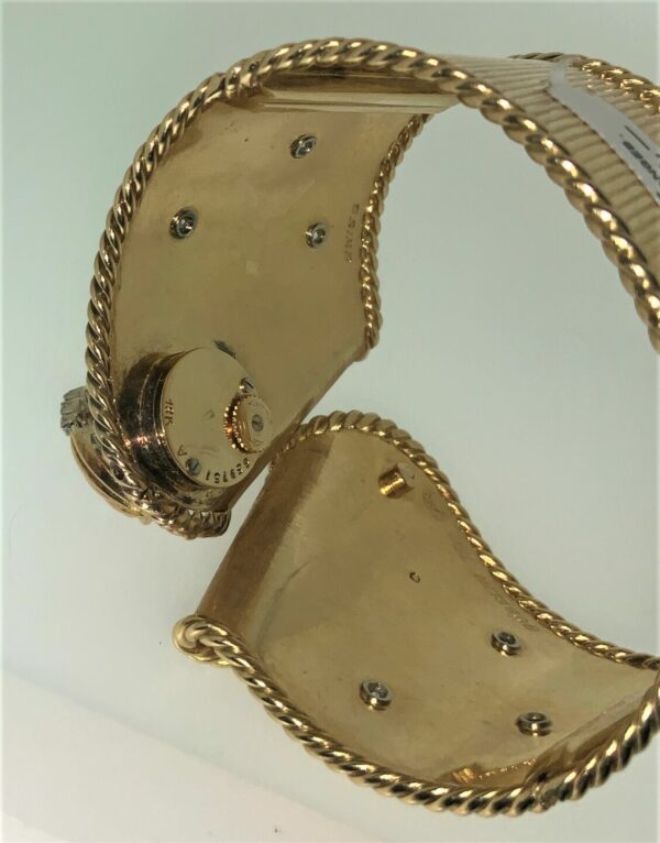S1120 Armbanduhr Gübelin 80,02g 750/1000 Vintage – Bild 2