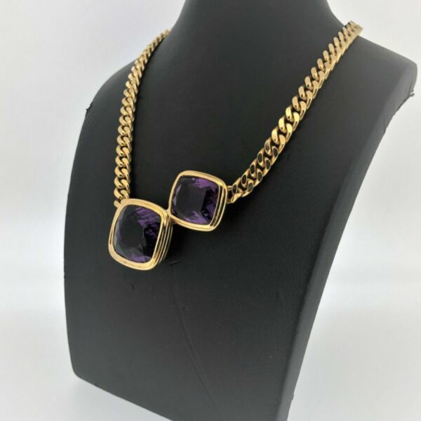 S1001 Collier mit Amethysten