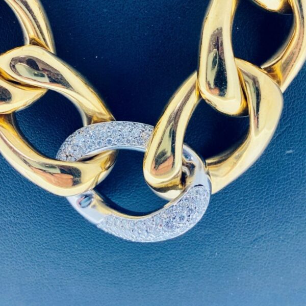 S1011 Collier mit Diamantbesatz