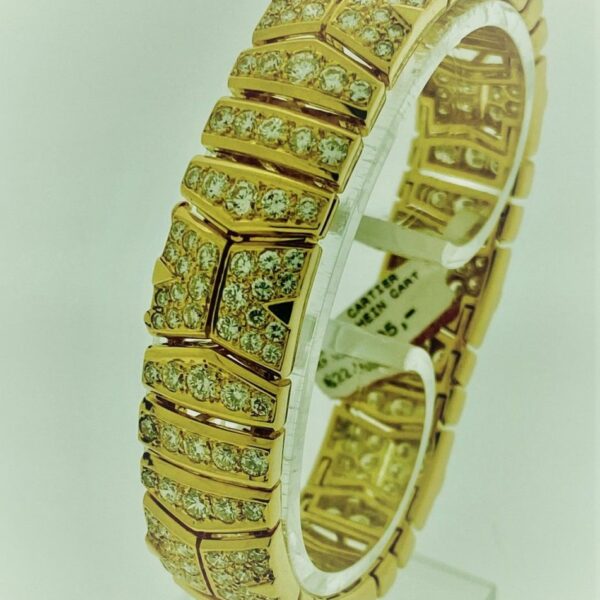 S1094 Cartier Boutique Couplet von Armband und Ohringen