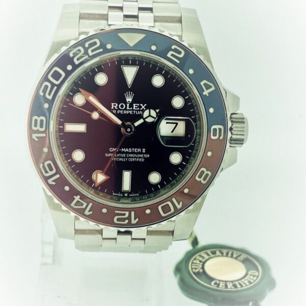 U1041 ROLEX GMT- Master II 126710BLRO (Pepsi)