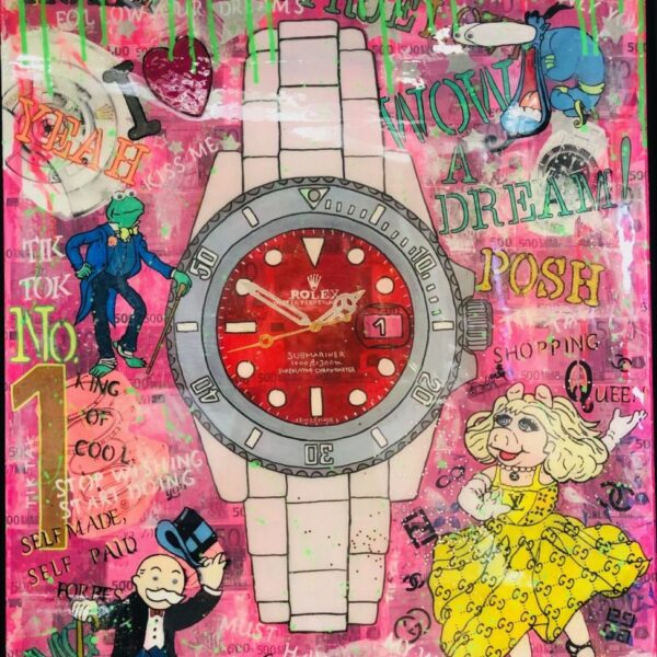 B1002 Pop Art Titel ,,My Favorit" von Susane Abt