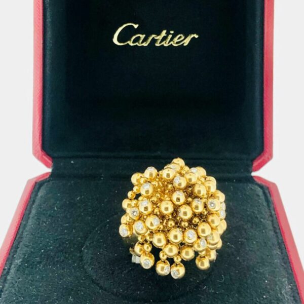 S1007 CARTIER Paris Ring „Perruque“, Nouvelle Vague