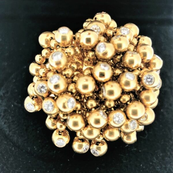 S1007 CARTIER Paris Ring „Perruque“, Nouvelle Vague