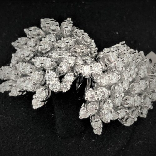 S1009 Ohrclips Diamanten ca. 3,56ct