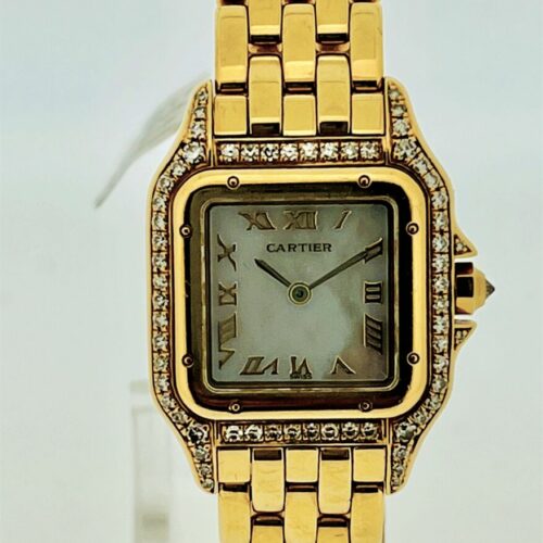 U1126 Cartier Panthere mit Diamantbesatz