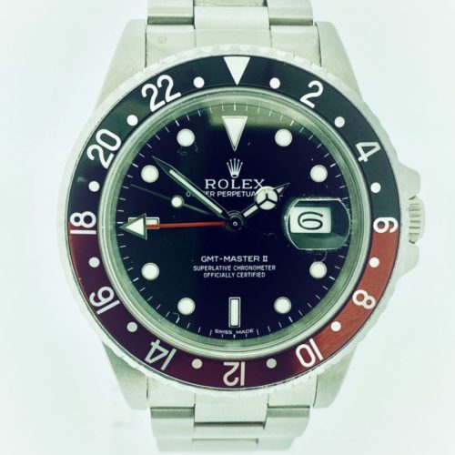 U1044 ROLEX GMT- Master II 16710 (Coke Fat Lady)