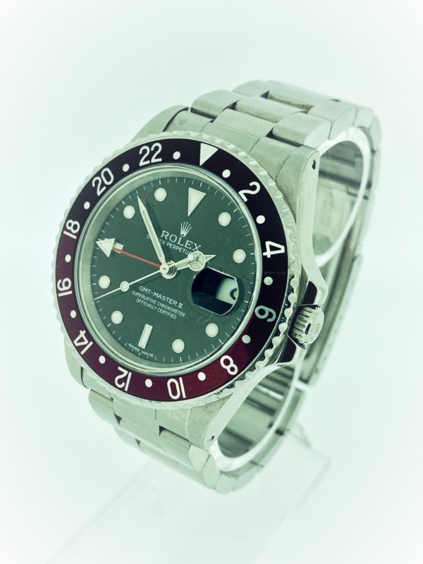U1044 ROLEX GMT- Master II 16710 (Coke Fat Lady) – Bild 2