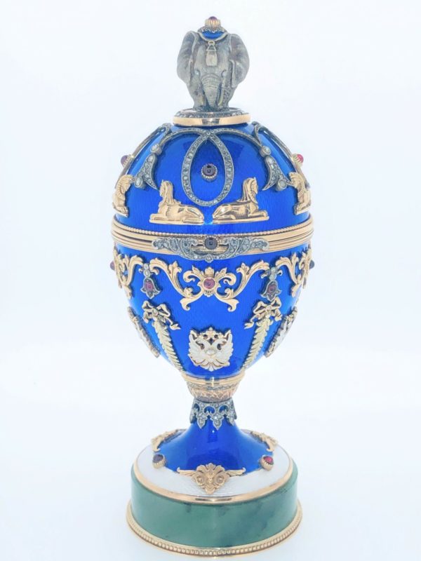 A1001 OSTEREI aus der Schule Peter Carl Fabergés – Bild 2