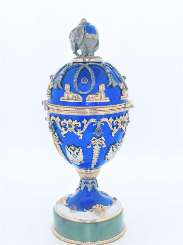 A1001 OSTEREI aus der Schule Peter Carl Fabergés – Bild 3