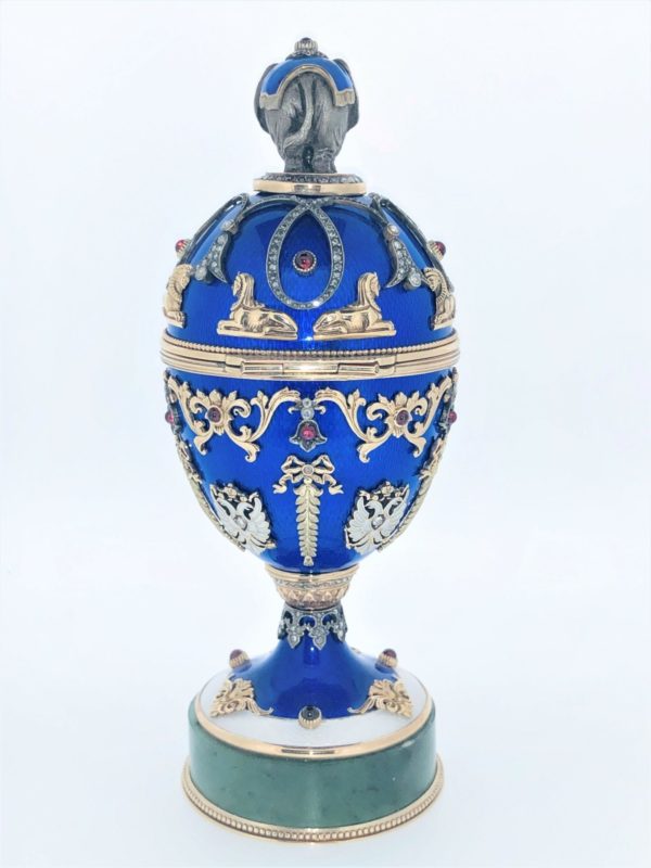 A1001 OSTEREI aus der Schule Peter Carl Fabergés – Bild 4