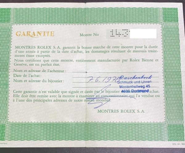 U1001 ROLEX Daytona 6240 (Preis auf Anfrage/Price on request – Bild 10