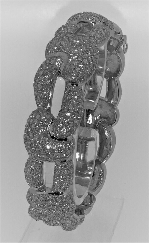 S1154 Armreif Brillanten ca. 8,0 ct – Bild 4