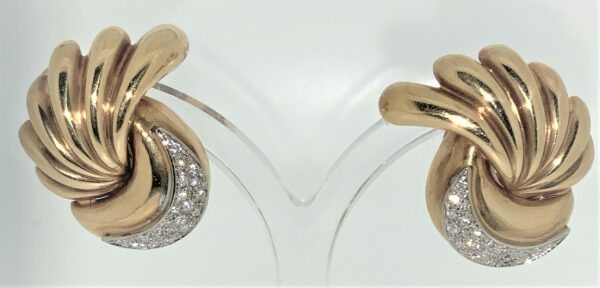 S1173 Ohrclips Diamanten – Bild 2