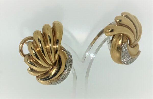 S1173 Ohrclips Diamanten