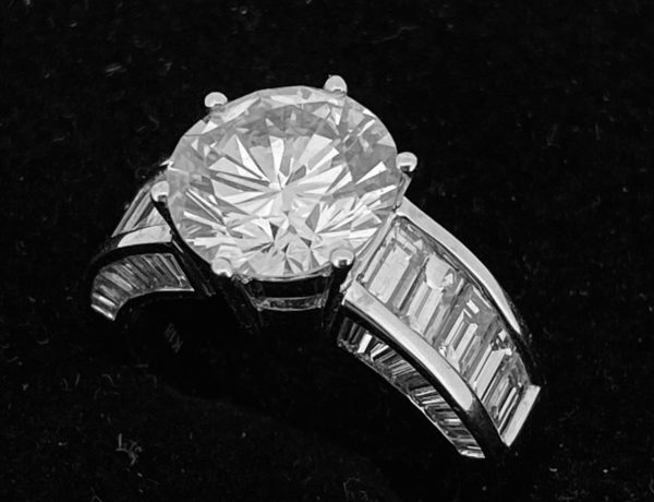 S1105 Brillantring ca. 3,8ct – Bild 2
