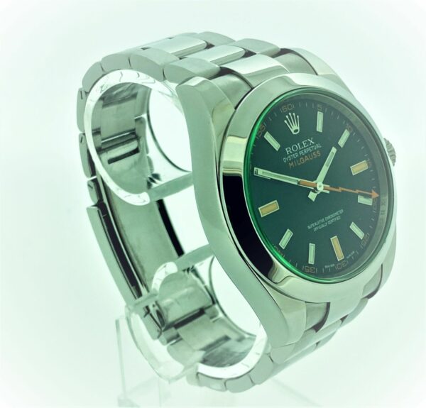 U1030 ROLEX Milgauss Grün – Bild 2