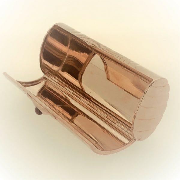 A1003 Zigarettendose Gelbgold – Bild 3