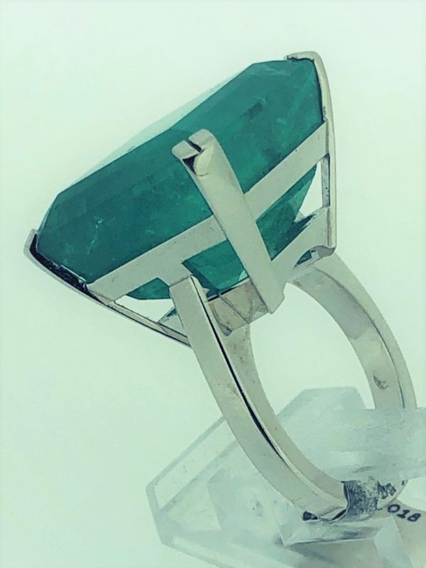 S1039Ring Smaragd 31ct. – Bild 2