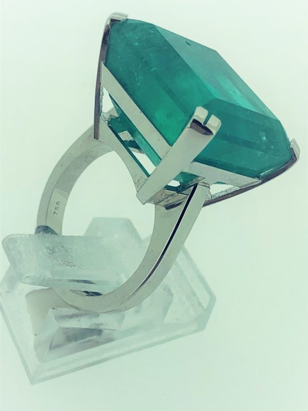 S1039Ring Smaragd 31ct. – Bild 4