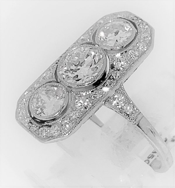 S1045 Ring Art Deco – Bild 3