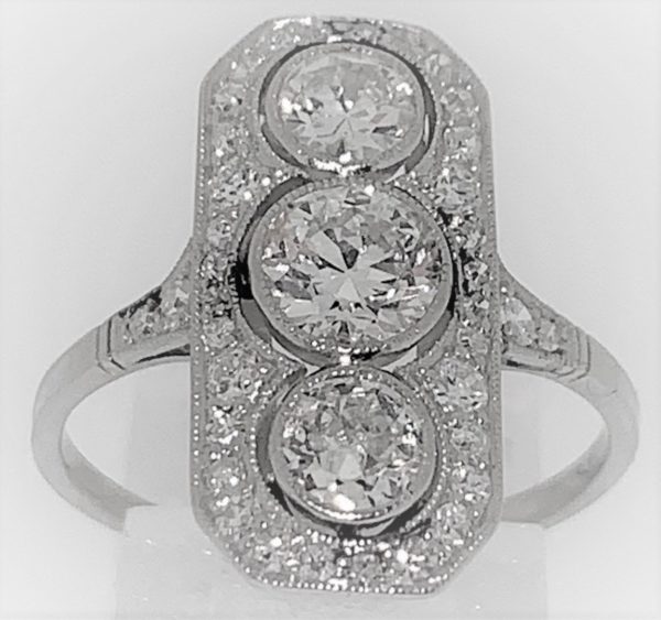 S1045 Ring Art Deco – Bild 4