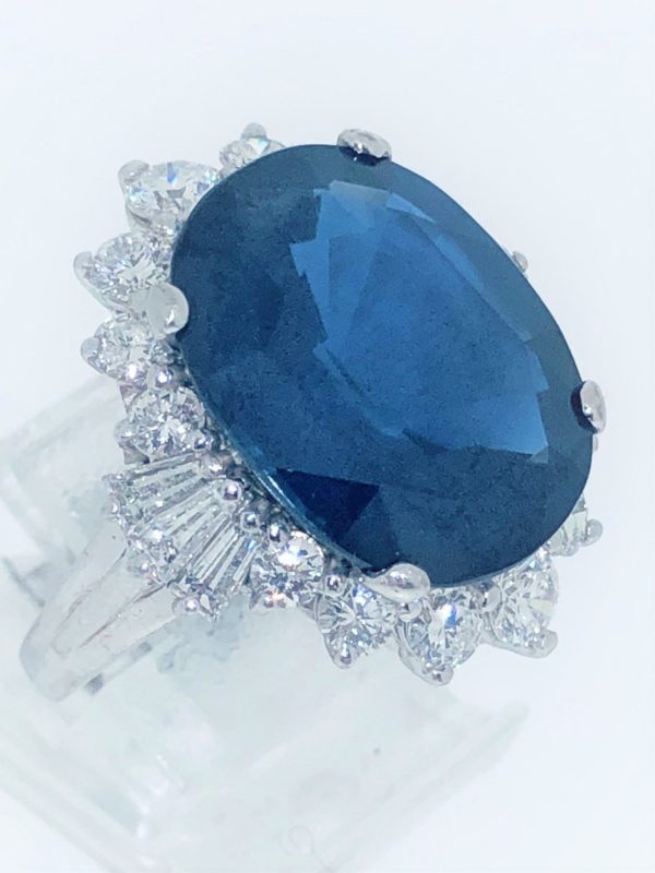 S1052 Ring Saphir – Bild 2