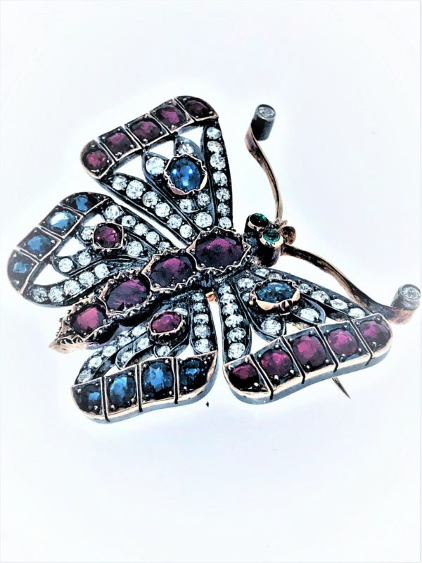 S1067 BROSCHE SCHMETTERLING – Bild 2