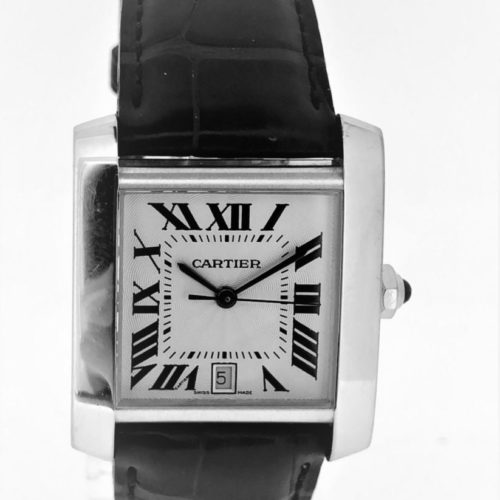 U1012 Cartier Paris Tank Francaise WG