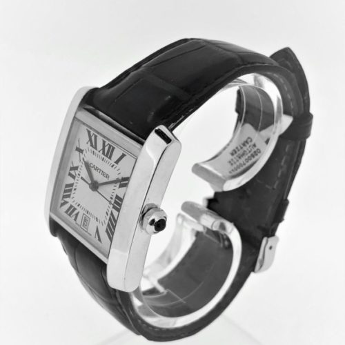 U1012 Cartier Paris Tank Francaise WG