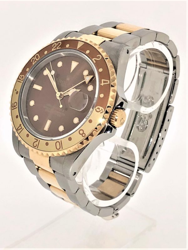 U1078 ROLEX GMT II Stahl/Gold – Bild 2